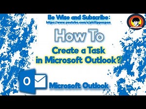 How To Create a Task in Microsoft Outlook?
