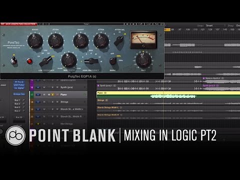 Logic Pro X Tutorial: Stem Mixing Part 2 - Mixing Synths