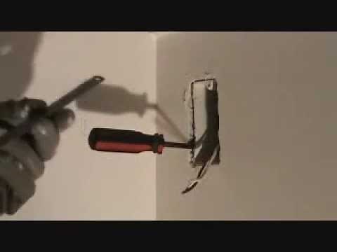 How to remove an existing switch or outlet box...Part 1