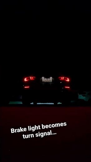 Q50 Tail As Turn signal | What Happens with BRAKE LIGHT??