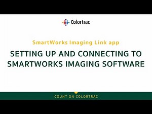 Set up and connect SmartWorks Imaging Link tablet app to your large format scanner - Colortrac
