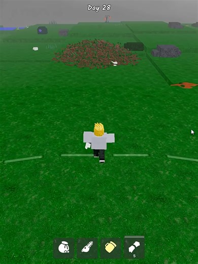 What Happen If Deer Ram Over Ton Of Tree 99 Night In The Forest #99nightintheforest #roblox #99nightsintheforestroblox