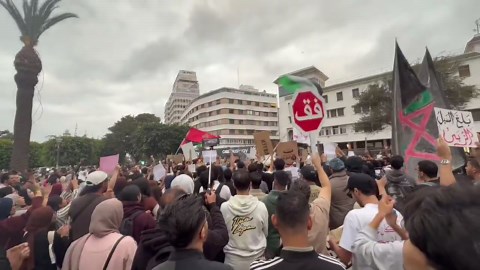 GenZ 212 protests continue in Casablanca, Morocco