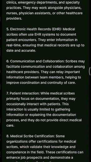 What is medical scribing | medical scribe role | medical scribing role | medical scribe jobs