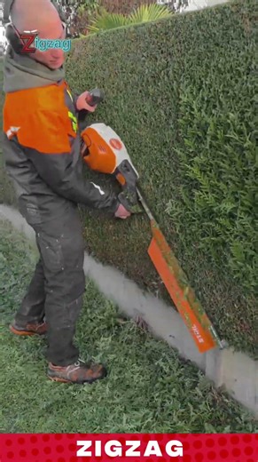 Sharp & Efficient Hedge Trimmer for Cutting and Shaping Bushes in Garden Landscapes
