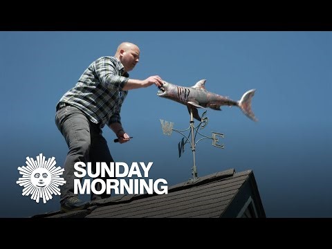 A weathervane artisan