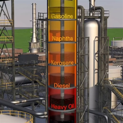 OILGAS.ID | ONLINE Training Oil & Gas on Instagram: "Refinery process overview adalah gambaran menyeluruh tentang tahapan pengolahan minyak mentah (crude oil) menjadi berbagai produk bernilai tinggi seperti bensin, solar, LPG, avtur, oli, hingga bahan baku petrokimia. Proses ini terjadi di kilang minyak (refinery) dengan rangkaian unit yang saling terhubung, bekerja secara presisi, aman, dan terus dipantau. 🔍 Tahapan Utama dalam Proses Refinery 1. Desalting (Penghilangan Garam & Kotoran) Minyak