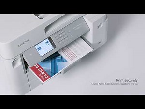 Take a tour of the NEW Brother MFC J5955DW A4 printer with A3 capability from the X-Series.