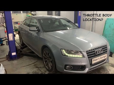 Audi A4 A5 B8 Throttle body / Throttle Valve / TPS location and wiring diagram 2.7TDI 3.0TDI