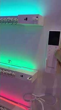 Sina electrica pentru perdea si draperie cu banda led integrata