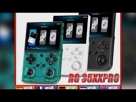 A must-have product #Anbernic RG 35XXPRO 64 Bit Handheld Game Players 3.5'' IPS Screen Linux Syste