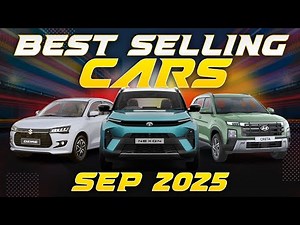 Top 25 Best-Selling Cars in India September 2025
