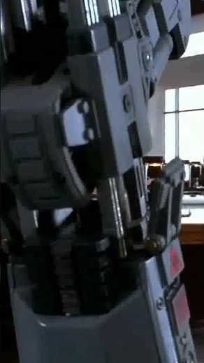 ED-209 Meets Trimaxion Drone Ship #shorts #robocop