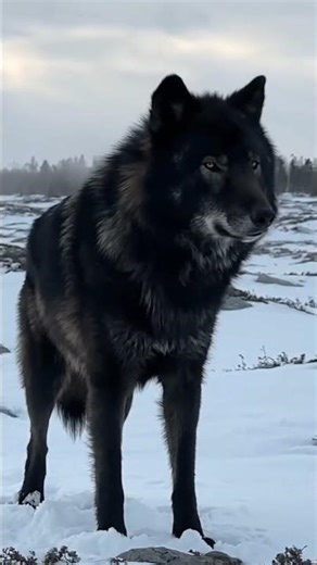 Wolf Mom's Last Hope In The Frozen Wilderness #wolf #survival #wildlife