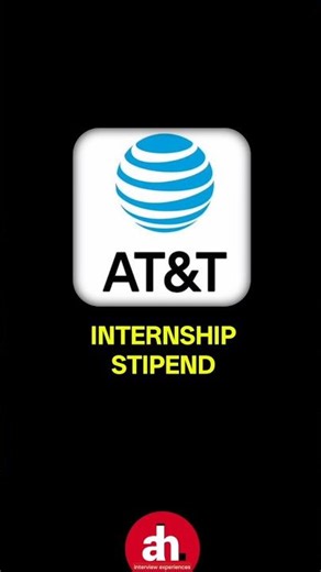 AT&T internship , stipend ⁨‪@akshayhangaragi‬