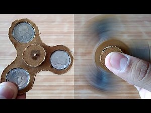How to Make Cardboard Fidget Spinner Without Bearings