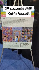 12 reactions · 3 comments | Kaffe Fassett is famous for his use of color in fabric, needlework, and more. I was lucky enough to get a closer look at some of his designs at @hhamericas this month. What do you think? Do you love the color, or is it too much for your taste? ❤️ #KaffeFassett #hhamericas #quilting #knitting #crafts #mooglyblog | Moogly | Facebook