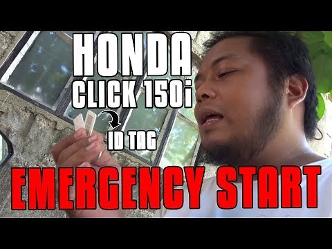 UNLOCK AND START OUR HONDA CLICK 150i USING ID TAG