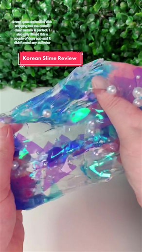 You can Find Comley Slime over on Instagram - I also ordered this through The Seoul Gage, a Korean marketplace where you can buy slime from lots of Korean slime shops all at once. #slime #korean #koreanslime #oddlysatisfying #satisfying #slimereview #coatedclearslime
