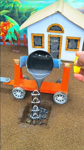 mini piller making construction project mini science project video part 3#shorts#youtubeshorts