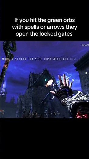 How to open lock gates soul cairn Skyrim #skyrimspecialedition #skyrim