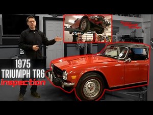1975 Triumph TR6 In the Shop - Intro and Inspection / Walkaround - Vortex Garage