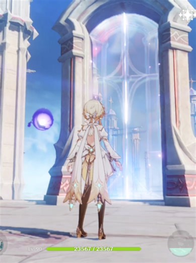 Genshin Impact Opening Scene: Aether & Lumine Walk