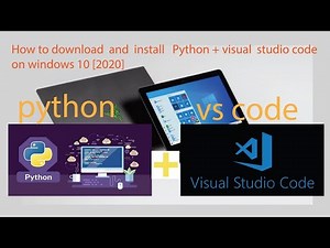 Cara INSTAL PYTHON dan Visual Studio Code di WINDOWSN 7/8/10 - Belajar Python #2