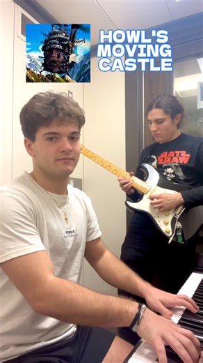 Pau Riba Martínez | Howl’s moving castle w electric guitar @leonard1no #music #howlsmovingcastle #berklee #soundtrack #cover | Instagram