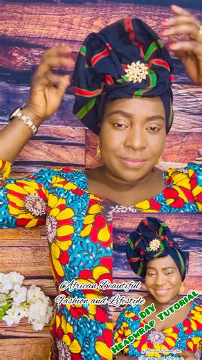 2.1K views · 17 reactions | Simple gele head wrap tutorial for beginners In this video you will learn how to tie simple and quick Gele, with your aso-oke fabric #headtie #tutorial #fashioninspiration #everyone #headtietutorial | African Beautiful Fashion and Lifestyle | Facebook