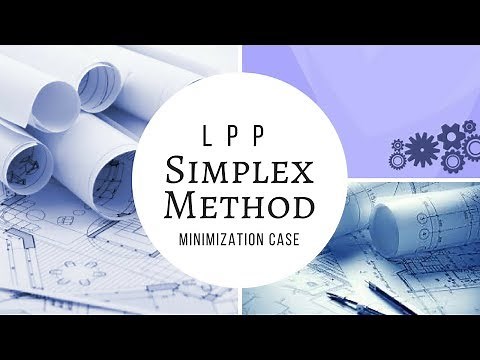 LPP Minimization problem ( Simplex problem) Operations Research Techniques:- by G N Satish Kumar