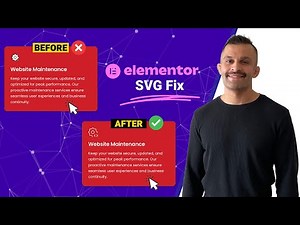 Fix SVG Icons in Elementor – Make Fill Color Editable