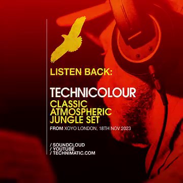 The first live set from our album launch party last year at XOYO is now up online. We'll be releasing all the sets in the coming weeks so stay tuned! LINK: https://lnk.to/xoyomixes | Technimatic