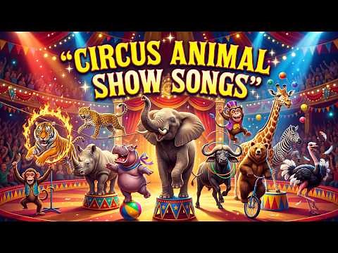 Circus Animal Show Songs | Performing Animals | Zazzy Melody