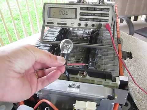 How to load test Hybrid battery pack modules - set up and test