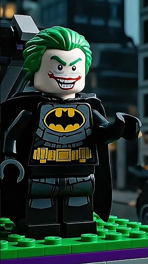 Batman Vs Joker at the City. #lego #batman #joker