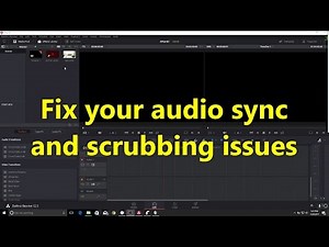 Fix audio sync issues in Davinci Resolve by using DNxHD codec