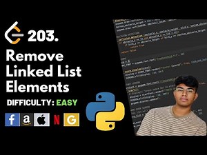 Remove Linked List Elements | Leet code 203 | Theory explained + Python code