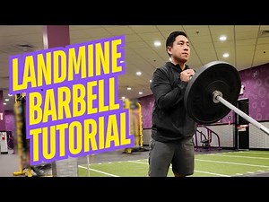 Planet Fitness Landmine Barbell Tutorial (BEGINNER-FRIENDLY EXERCISES!)