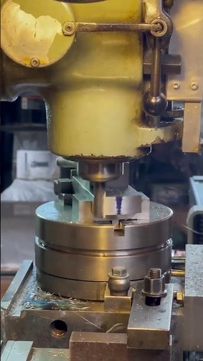 Radius milling on Bridgeport rotary table
