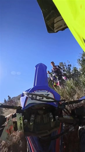 Wall ride to splat! Moto-Rodeo day 2 #singletrack #pov #motorodeo #hardenduro #singletrack