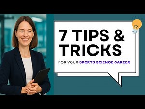 7 Tips for your Sports Science Career