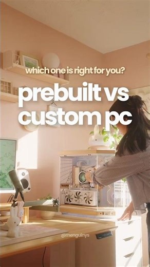 ep 03 of setup 101 🍀🤍 prebuilt pc vs custom pc!