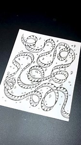 13K views · 364 reactions | How To Draw Double Pen Zentangle Pattern | Step To Step Drawing Tutorial #zentangle #easyart #doodle #art #drawing #viral | Easy Art | Facebook