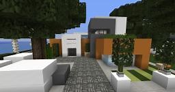 20x20 modern house custom ! Minecraft Map