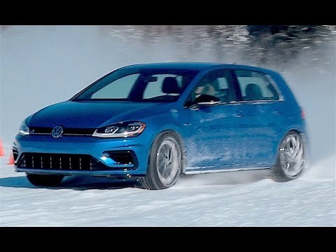 VW Golf R 4Motion--IN THE SNOW