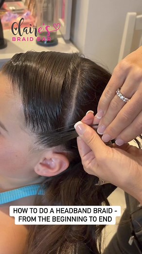 How to do a Headband Braid from the beginning. This reel got over 13m views on insta and 16m on TikTok when I last posted it, so here it is with the start of the style too. Hope you like it 💗.. #schoolhairstyles #trenzastyle #schoolhair #headbandbraid #lacebraid #braidtutorial #tranças #lacebraids #hairstylesforgirls #peinados #hairtutorial #hairreels #easyhairstyles #hairvideo #girlshairstyles #nagô #braidsforgirls #braidsofinstagram #hairideas #hairtutorial #hairtutorials #braidstyles #braide