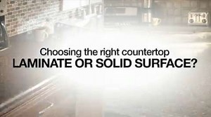 Choosing the Right Countertop - Laminate or Solid Surface?