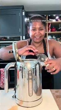 Kettle descale