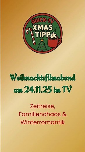 Weihnachtsfilme am Montag 🎄✨ RTL Super & ZDF | Quick-TV-Xmas-Tipp